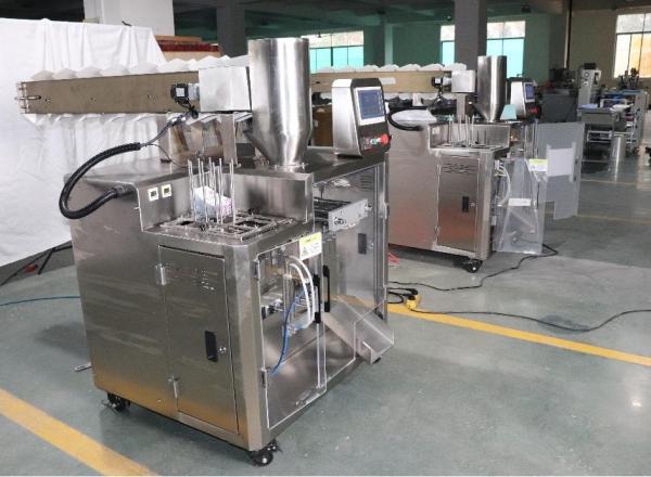 Quality Automatic Small Premade Pouch Packing Machine For 3C Products Bucket Chain Filling Type for sale