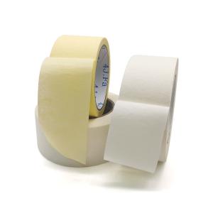China Width 19mm Length 55m No Residue Anit-UV White Masking Tape For Painting House on sale