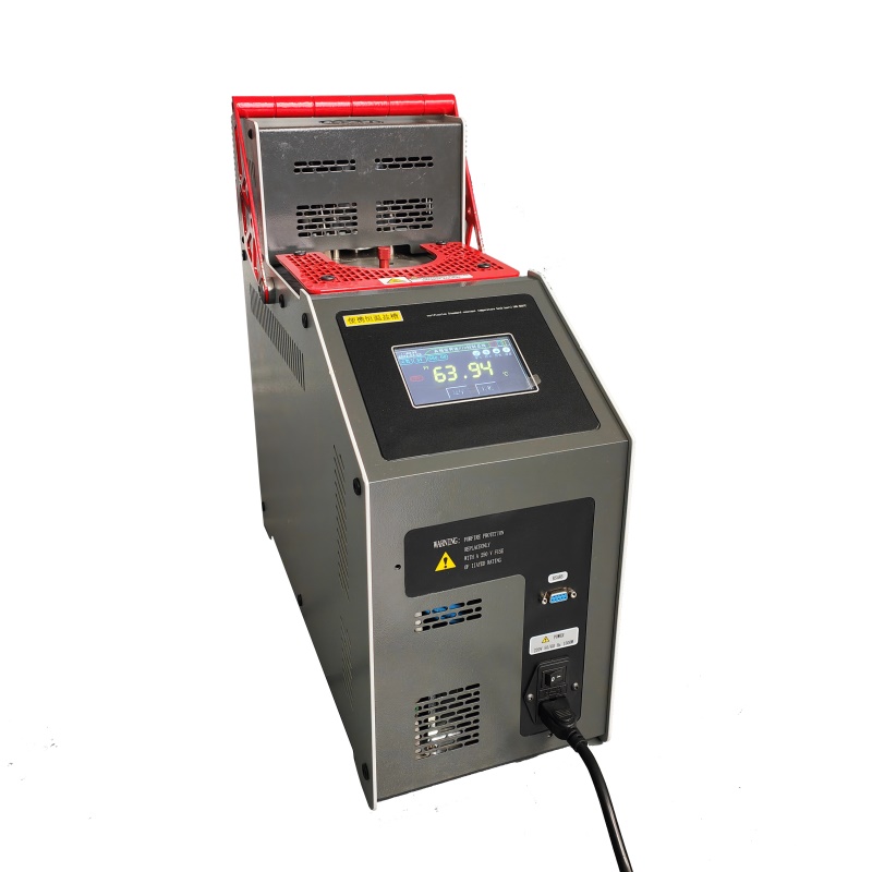 High Temperature Calibration Salt Bath with 180C-670C Range and 0.001C Display Resolution
