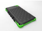 Rugged Solar panel power Charger 8000mAh for iphone6 waterproof, shockproof,