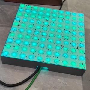 Wholesale Full Color LED Abyss Floor Tile Light 3D Induction Floor Tile Bar Dance Floor Tile Light from china suppliers
