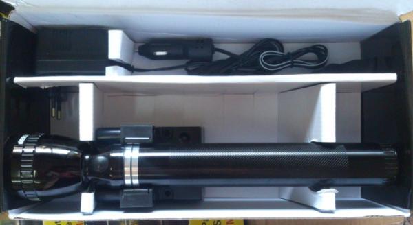 Quality 12''  3W Cree leds rechargeable  battery bright torch  FLT04 for sale