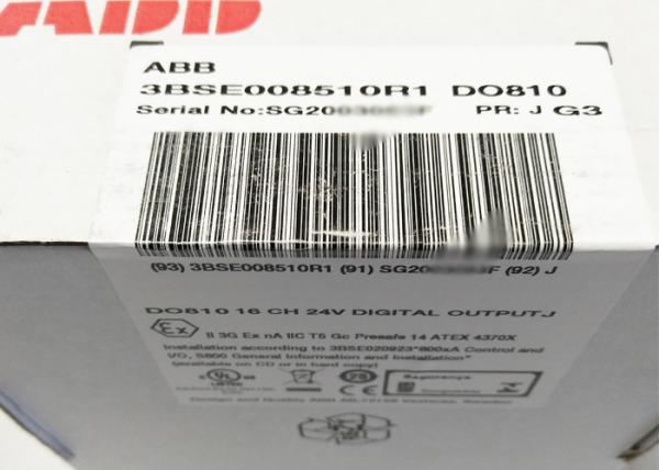 Quality DO810 0.5A 16 CHANNEL PLC 3BSE008510R1 DIGITAL OUTPUT MODEL NEW for sale