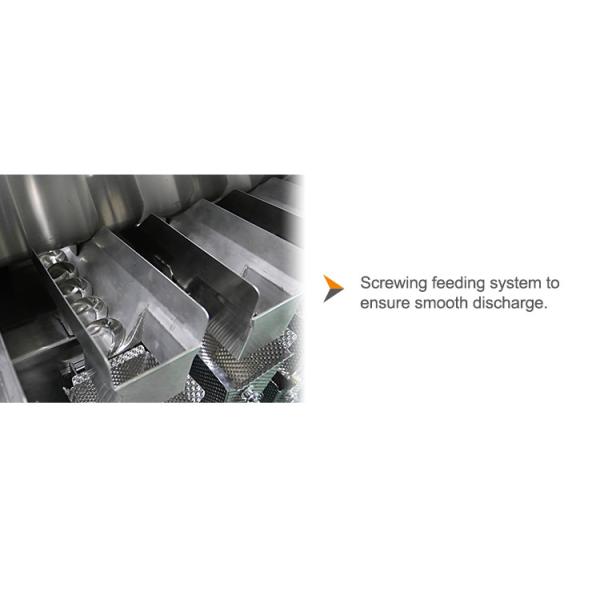 8 Head M/P 1.0L / 3.0L High Speed Weigher For Pickled Cowpea Small Fish