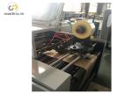 Automatic food sharp bottom paper bag making machine with plastic window