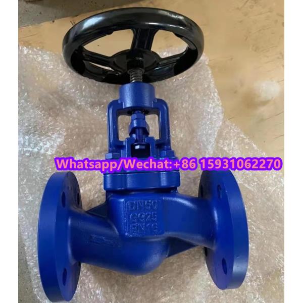 GG25/GGG50 flanged globe valve factory