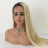 Buy cheap Blonde Straight Ombre Human Hair Extensions 100 Real Human Hair Extensions from wholesalers