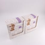 Soft Touch Corrugated Cardboard Displays , Embossing Custom Retail Display Boxes