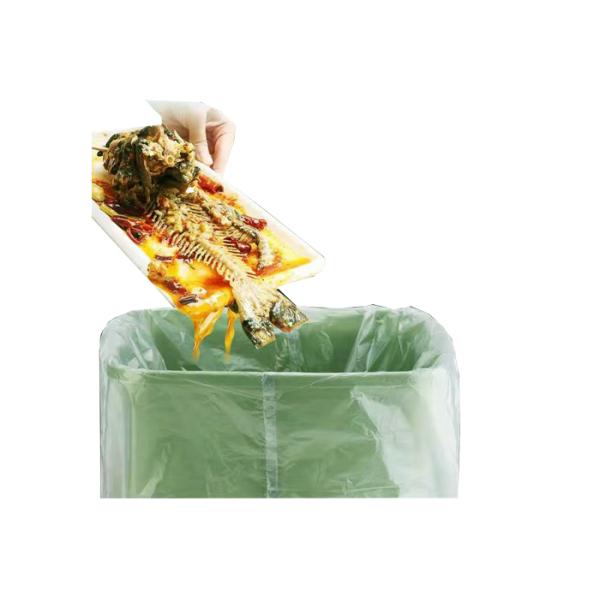 W 400 x L 450 mm Auto-closing Draw-string Can Liners Garbage Bags Easy-closing Leak-Proof Trash Bags