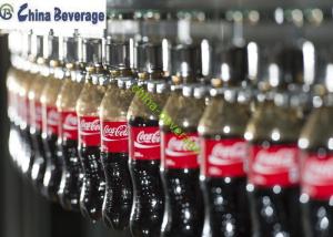 Cola Carbonated Drink Filling Machine Fully Automatically 18000 Bph Pet Bottle Beverage