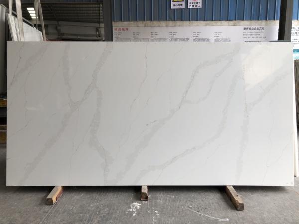 Quality Calacatta Gold Quartz For Kitchen Countertop Backsplash Quartz Carrara White Quartz Stone for sale