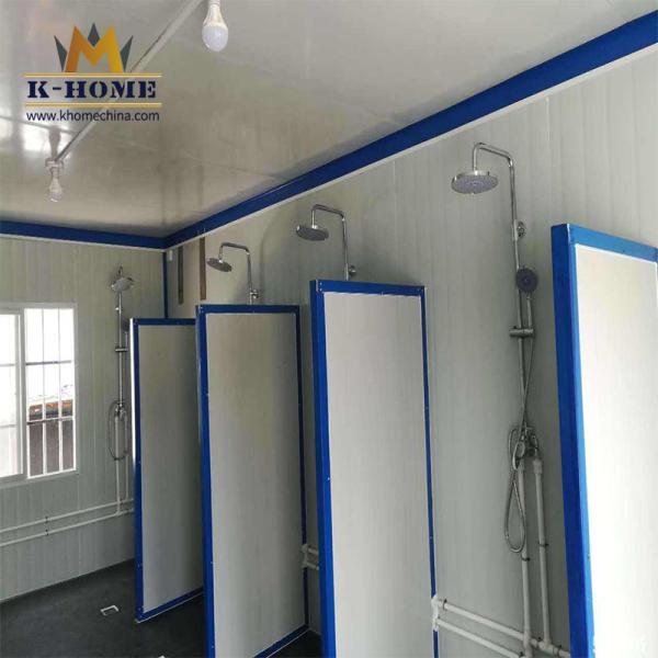 Galvanized Steel Portable Toilet And Shower Containers