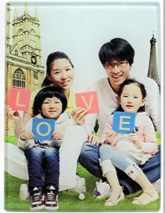 Wholesale Sublimation 15*20Toughened glass Photo Frame from china suppliers