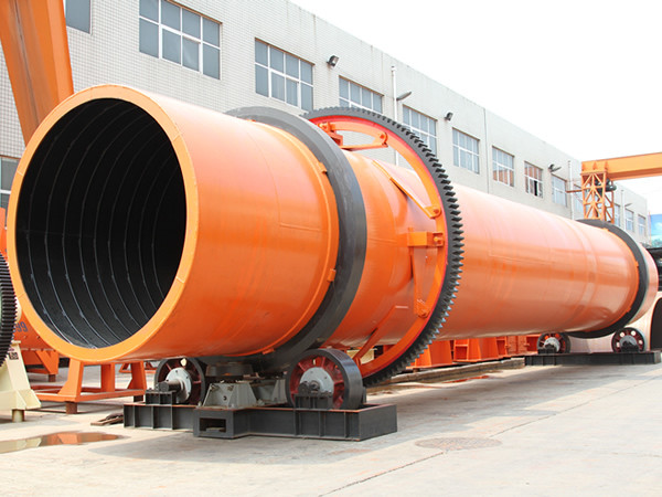 Three Cylinder Industrial Rotary Dryer High Efficiency For Cement / Sand Industry