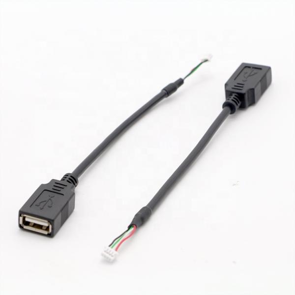 OEM Assembly USB A Female to JST 2 3 Pin PH XH 1.0mm 1.5mm 2mm Connector Pitch Cable