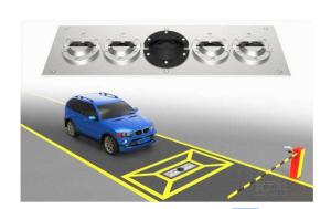 China Durable Airport Security Scanner Vehicle Inspection System With Car Plate Recognition on sale