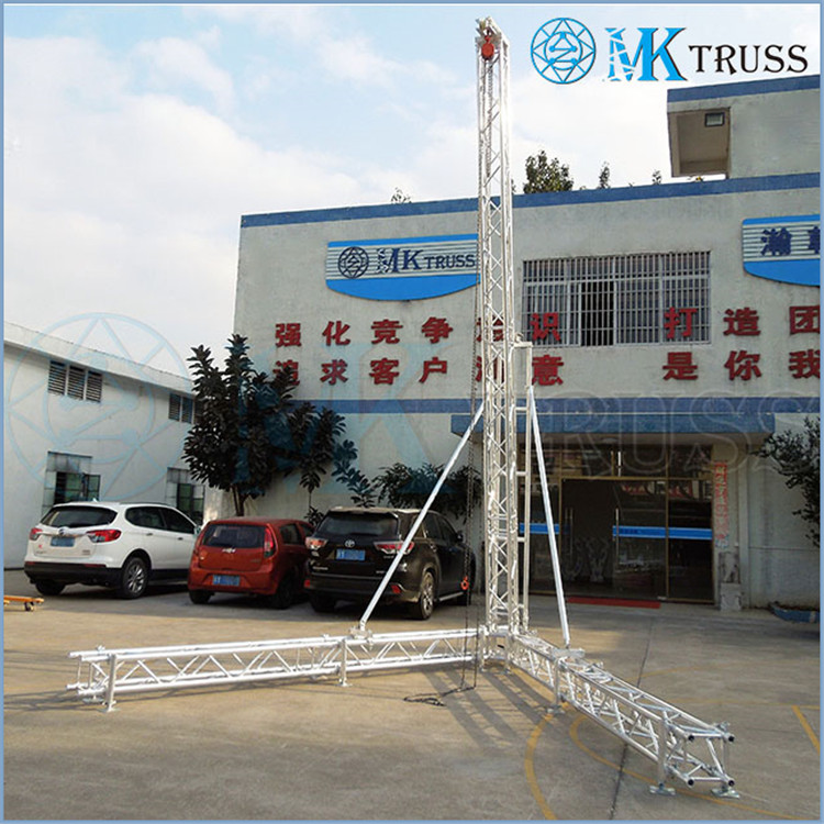 6M High Aluminum Speaker Tower System for Line Array Speaker Stand Truss