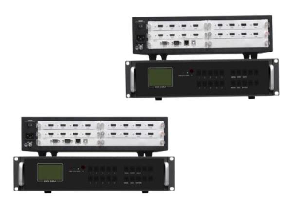 Quality HDMI 3X4 3X3 TV Wall Controller 4 Channels Input 12 Channels Output for sale