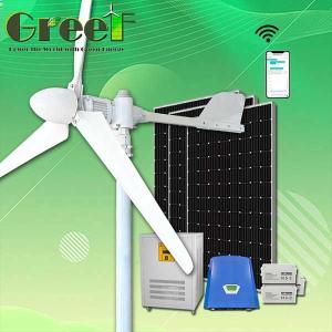 Wholesale 2KW On Grid Energy Complete Horizontal Axis Wind Generator Made In China from china suppliers