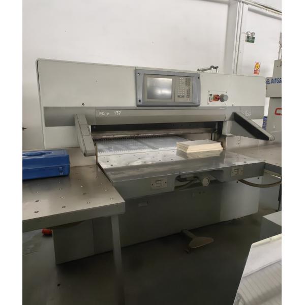 PLC Polar Paper Cutting Machine Essential 380v For Maintaining Your Cutting Machine Performance