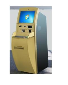 Waterproof Multi Function Kiosk , Self Payment Kiosk With Metal Keyboard