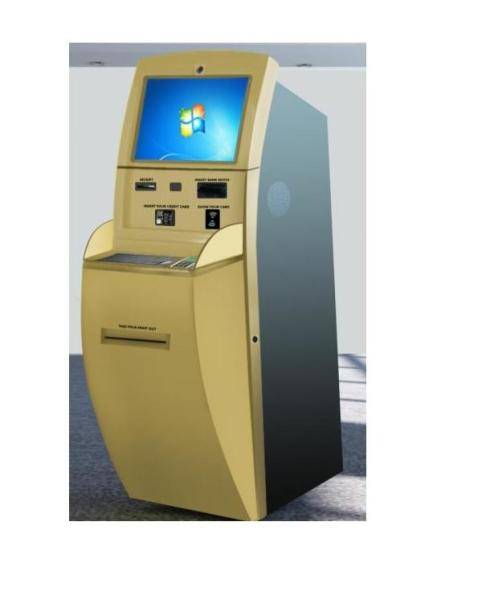 Quality Waterproof Multi Function Kiosk , Self Payment Kiosk With Metal Keyboard for sale