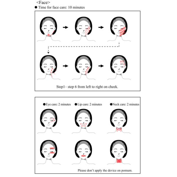 EMS Weight Loss Face Cleaning Device , Body Slimming Face Massager Machine