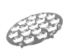 China 7 Degree PC Round Headlight Lens , Multipurpose Round LED Module on sale