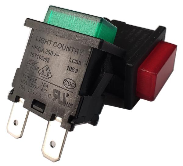 Quality Ambient Temperature T85/T105 Push Button On Off Switch LC83-5 Electrical 10000 Cycles for sale