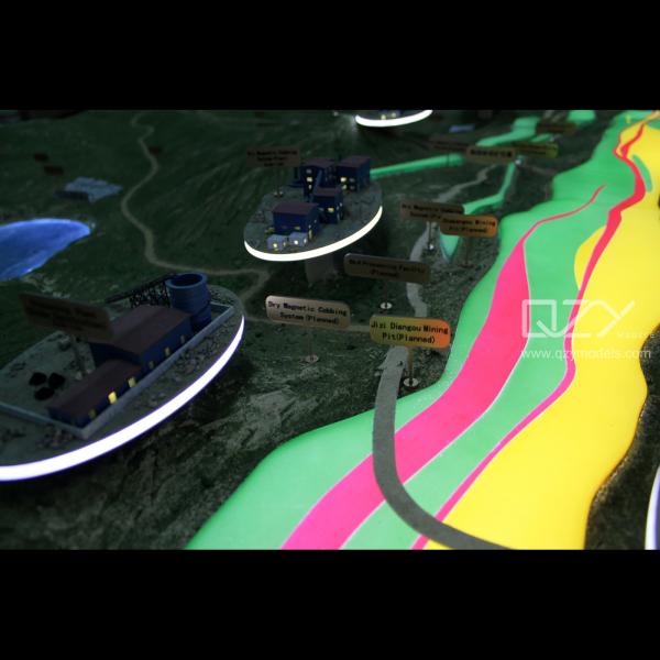 Oem Scale Mining Construction Building Site Model 1/200