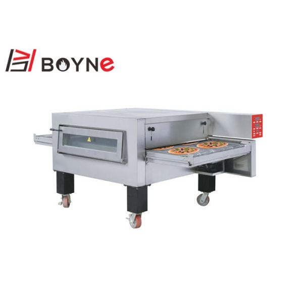 Commercial Conveyor Electric Pizza Oven Stainless Steel 120~180 Pcs/Hour Deliver Automatically