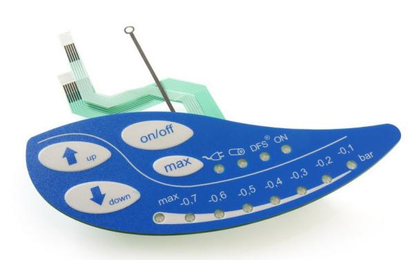 Quality Membrane Switch with LEDs, Embossing Buttons and Shielding Layer | LTMS013 for sale