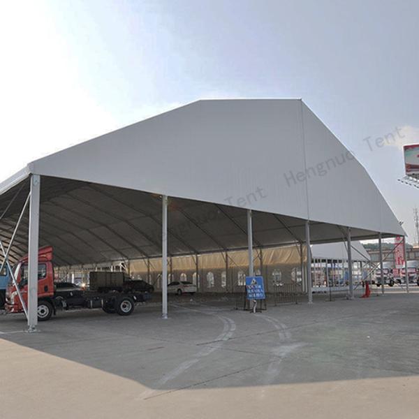 Arcum Canvas Party Tent Fire Retardant B1 Curve Aircraft Hangar Marquee