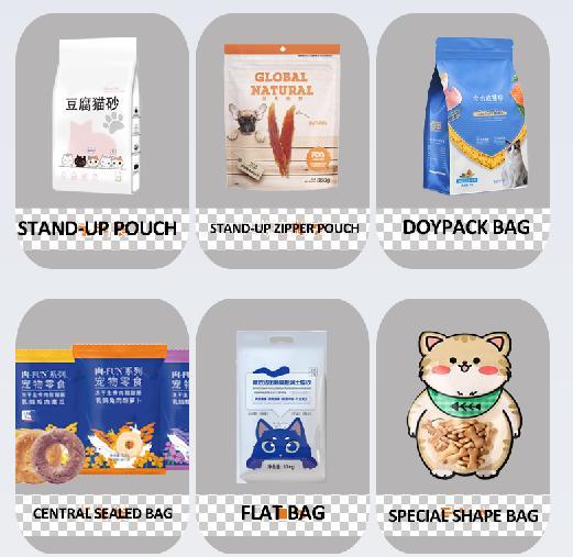 Food Automatic Bagging Machine For Small Business And Customized Multi-head Weigher Grain Packing Line