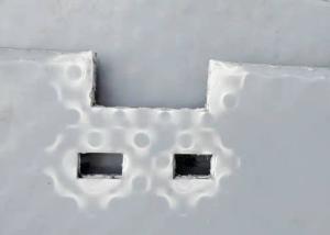 Hole Slotting PP Bubble Guard Pallet Sleeve Machine
