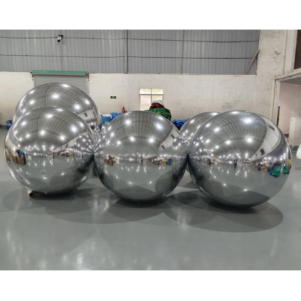 ODM Large Advertising Balloons Outdoor Floating Silver Giant
