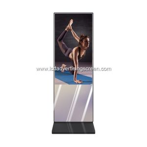 Wholesale 300Cd/M2 Fittness Advertising Mirror Kiosk Display Video Player from china suppliers