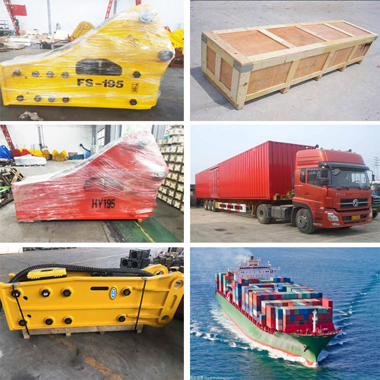 42Crmo Hydraulic Breaking Hammer Excavator Attachment Mini Demolition Hammers Rock Breaker Machine