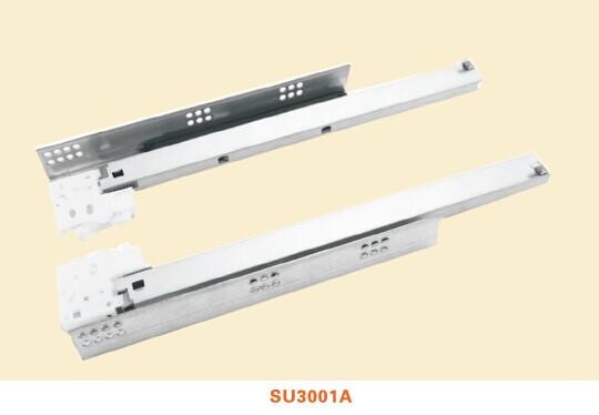 Quality SU3001  Three-fold Full Extension Undermount Drawer Slide Series (With Locking clip and Damper) for sale