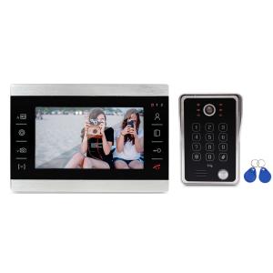 Wholesale RFID Card Unlocking Video Intercom Door Phone Door bell with Keypad codes for Single Home Control from china suppliers