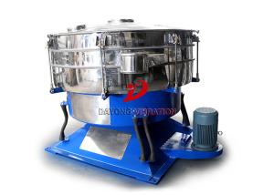 Low Acceleration Abrasive Material Round Swing Tumbler Screen With No Mesh Plug
