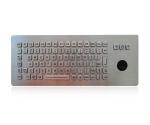Metal Wired Backlit Keyboard Vandal Proof With Hula Pointer Mouse