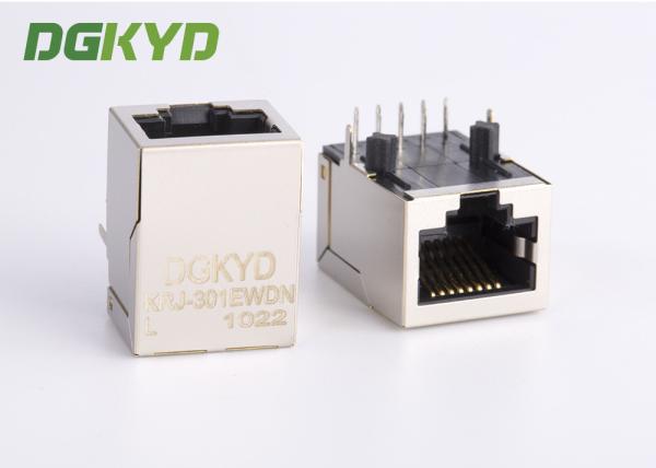 Quality Small Transformer 10 Pin Rj45 Connector With 1000M Ethernet Filter , HR911130A for sale