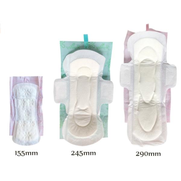 Wingness Long Dry Surface Disposable Soft Natural Sanitary Pads