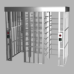 China Indoors Outdoors Uni Direction Full Length Turnstile With Shed on sale