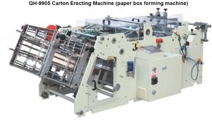 Wholesale Paper Box Automatic Packing Machine Carton Erecting Machine For Hamburger Box from china suppliers