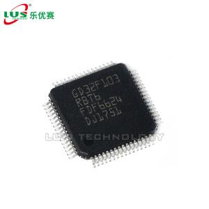 Wholesale LQFP64 Microcontroller Integrated Circuit GD32F103 GD32F103RBT6 MCU GD32F103RB from china suppliers