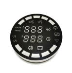 Common Anode FND round RGB 7 segment color led number display board