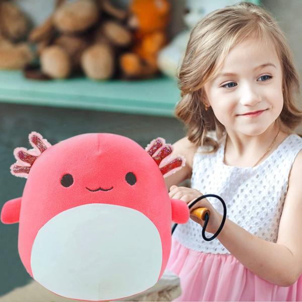 Angelber Nontoxic 20.4cm Soft Down Cotton Axolotl Plush Pillow