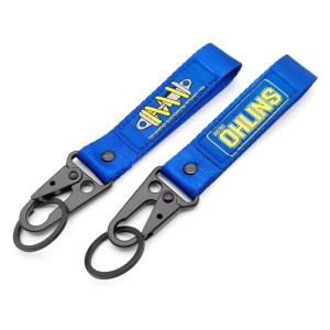 ​​Pro-Grade Gear Strap | Dynamic Shock Absorber Graphics + Dual Key Rings | Built for Motorsport Enthusiasts​